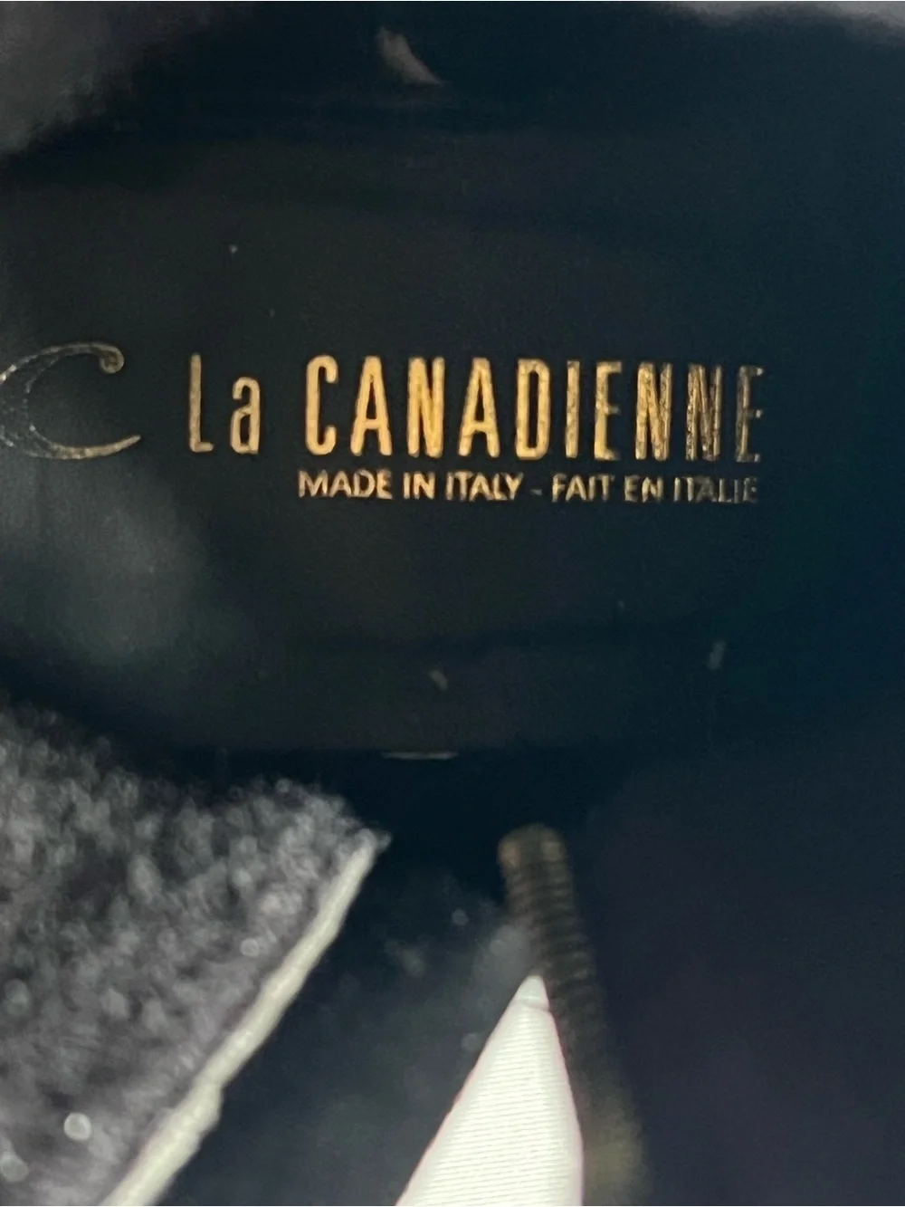 La Canadienne Crew Women's Black Leather Ankle Boots - size 7